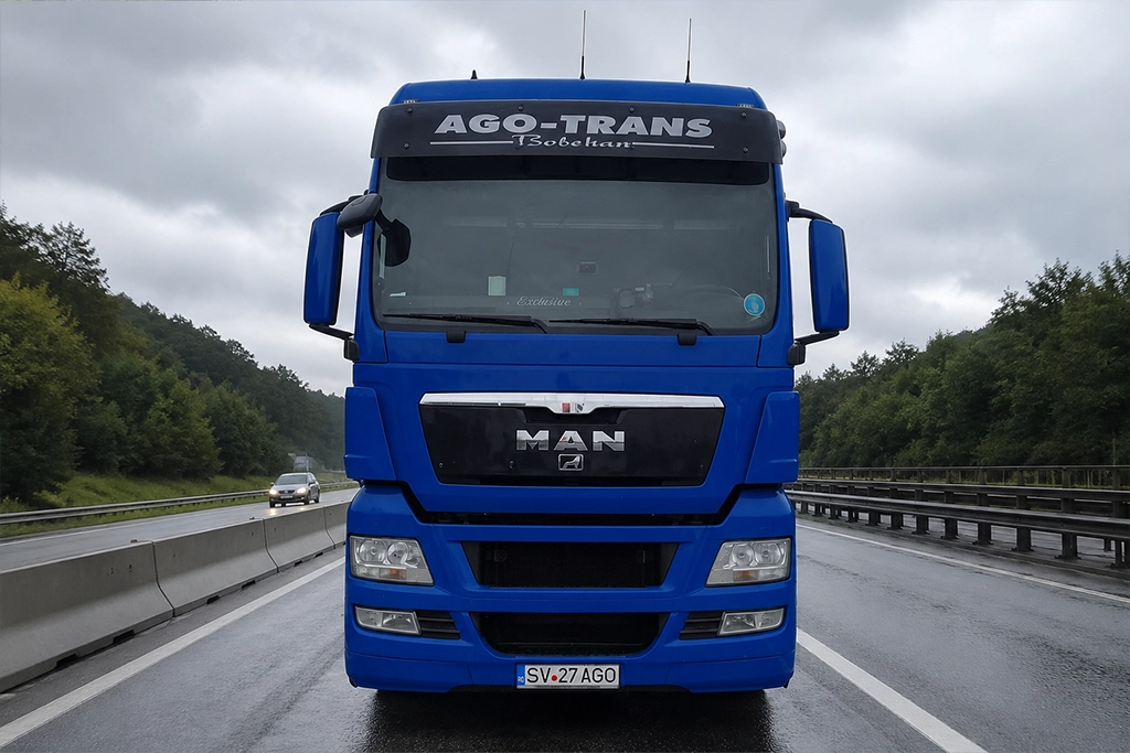 Primul camion Ago-Trans Bolohan din 2014